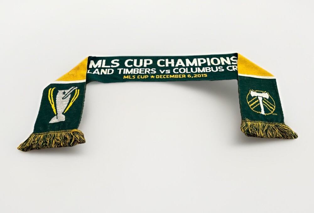 Ruffneck Scarves Unisex MLS Cup Champions 12/6/15 Portland Timbers Scarf 67x7